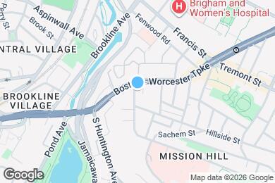 Map image of the property - 10 Parker Hill Ave