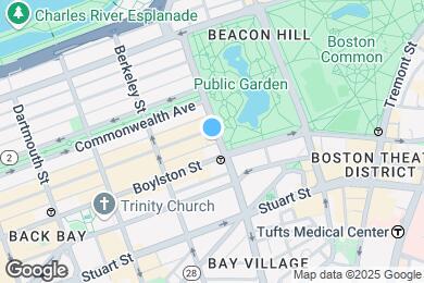 Map image of the property - 19 Arlington St