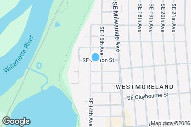 Map image of the property - 1412 SE Carlton St