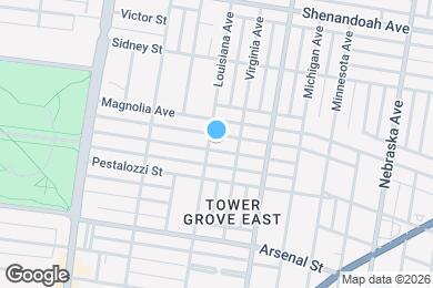 Map image of the property - 3319 Halliday Ave