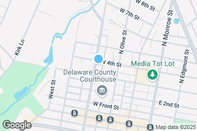 Map image of the property - 327 N Orange St