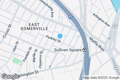Map image of the property - 95 Perkins St