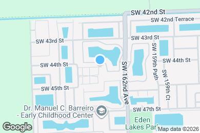Map image of the property - 16303 SW 44th Ter