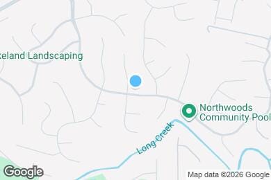 Map image of the property - 10426 Northwoods Forest Dr