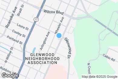 Map image of the property - 1213 N Chamberlain Ave