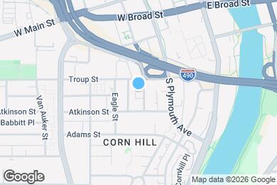 Map image of the property - 87 S Washington St