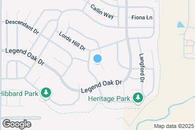 Map image of the property - 1179 White Stone Way