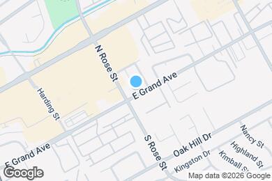 Map image of the property - 1616 E Grand Ave