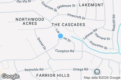 Map image of the property - 416 E Rowan St