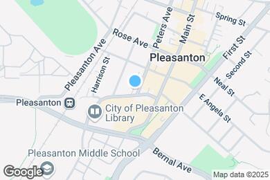 Map image of the property - 187 Old Bernal Ave