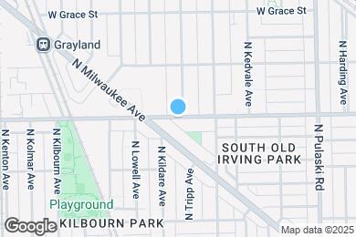 Map image of the property - 4257 W Addison St