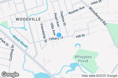 Map image of the property - 61 Tiffany St
