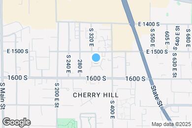 Map image of the property - 1547 S 320 E