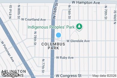 Map image of the property - 7506 W Glendale Ave