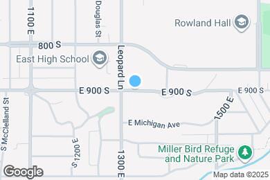 Map image of the property - 1319 S 900 E