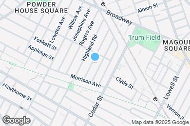 Map image of the property - 43 Pearson Ave