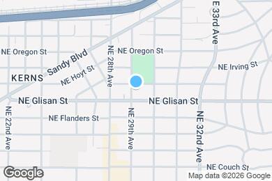 Map image of the property - 524 NE 29th Ave