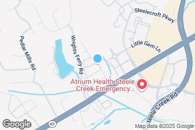 Map image of the property - 15213 Wrights Crossing Dr