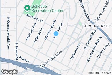 Map image of the property - 724 Robinson St