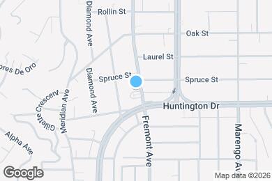 Map image of the property - Single classic charm with a homey feel in South Pasadena!