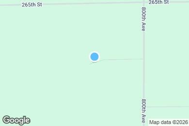 Map image of the property - 26245 800th Ave