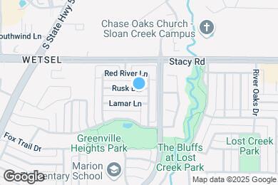 Map image of the property - 1330 Rusk Dr