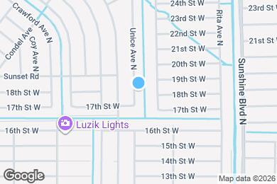 Map image of the property - 1706 Unice Ave N