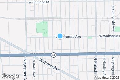 Map image of the property - 1650 N Keeler Ave