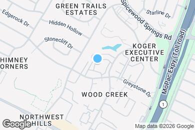 Map image of the property - Bridge at Northwest Hills