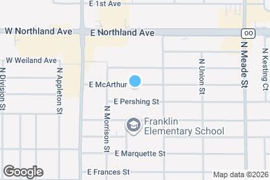 Map image of the property - 301 E McArthur St