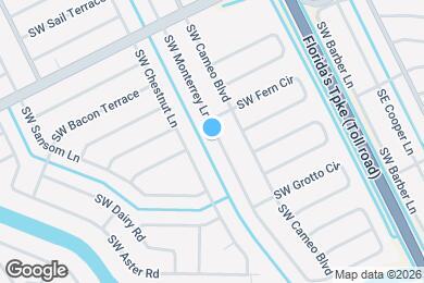 Map image of the property - 2514 SW Monterrey Ln