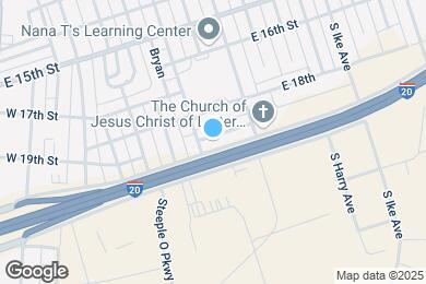 Map image of the property - 404 E 19th St
