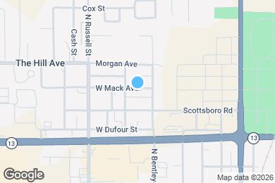 Map image of the property - 1209 W Mack Ave