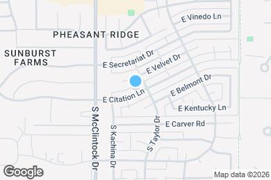 Map image of the property - 1828 E Citation Ln