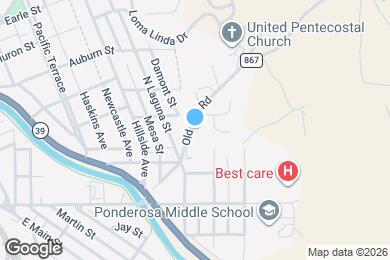 Map image of the property - 233 Old Fort Rd