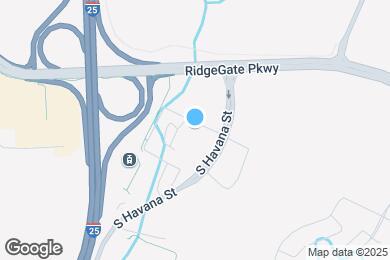 Map image of the property - AVRA at RidgeGate Station