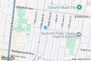 Map image of the property - 1609 Deford Bailey Ave