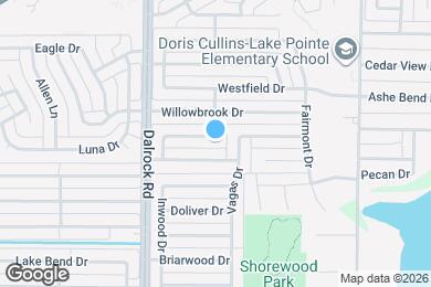 Map image of the property - 8902 Miami Dr