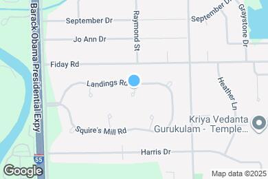 Map image of the property - 1906 Landings Ct