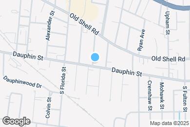 Map image of the property - 2408 Dauphin St