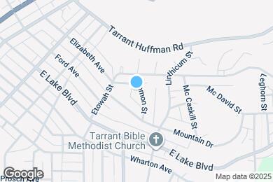 Map image of the property - 1738 Damon St