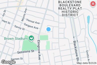 Map image of the property - 14 Maxcy Dr