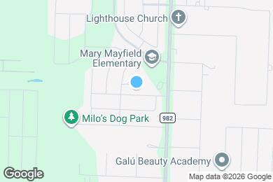 Map image of the property - 142 Plumcove Dr
