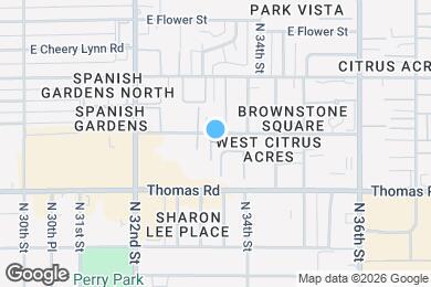 Map image of the property - Pecan Tree Apartments