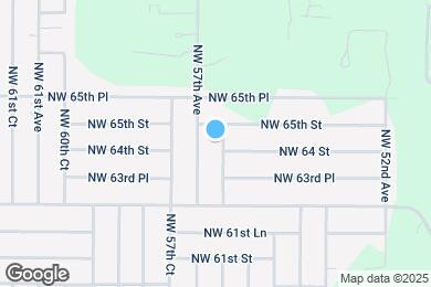 Map image of the property - 6430 NW 56th Terrace