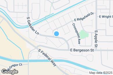 Map image of the property - 3757 S Gekeler Ln