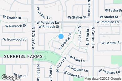 Map image of the property - 15945 N 173rd Ave