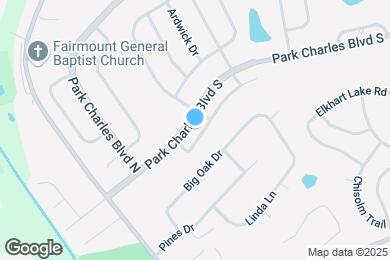 Map image of the property - 27 Park Charles Boulevard South
