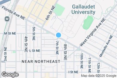 Map image of the property - 701 Florida Ave NE
