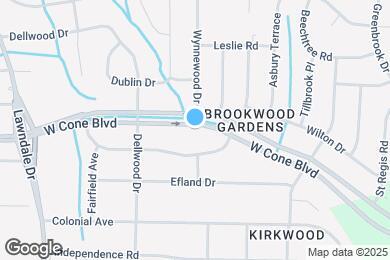 Map image of the property - 1801 W Cone Blvd